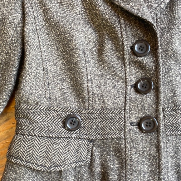 ❄️Silk & Wool Blend Blazer by Ann Taylor 0 - Picture 3 of 8